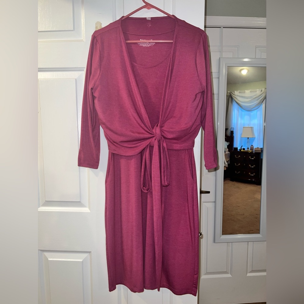 Betabrand COMFY dress with matching jacket, Sz L